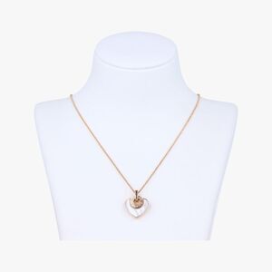 Bvlgari Cuore Heart Cuore Heart Rose Gold X White Au750 350657 E4y655